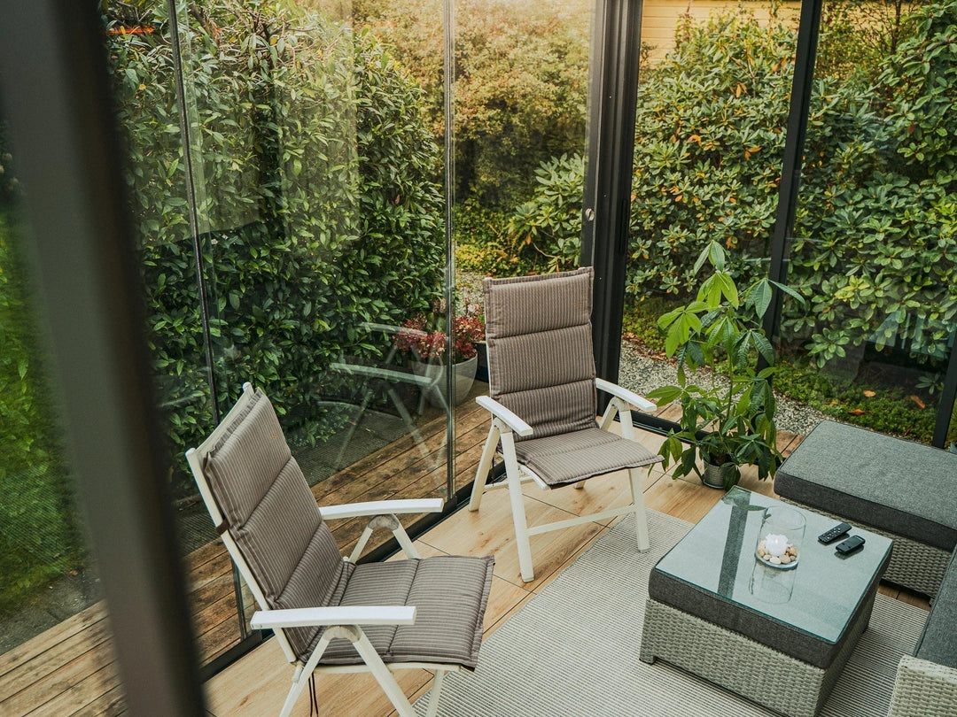 Converting a terrace into a winter garden