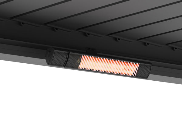 Pergola Heater: Enjoy warmth outdoors with our stylish solution
